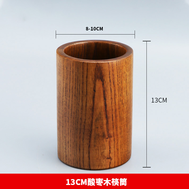 13cm 야생 데이트 나무 젓가락 배럴