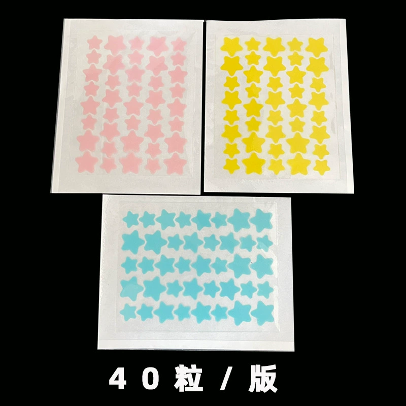 Acne Patch Invisible Spot Stickers, Multicolour Star Shape, 36/40 pcs, Pack Options