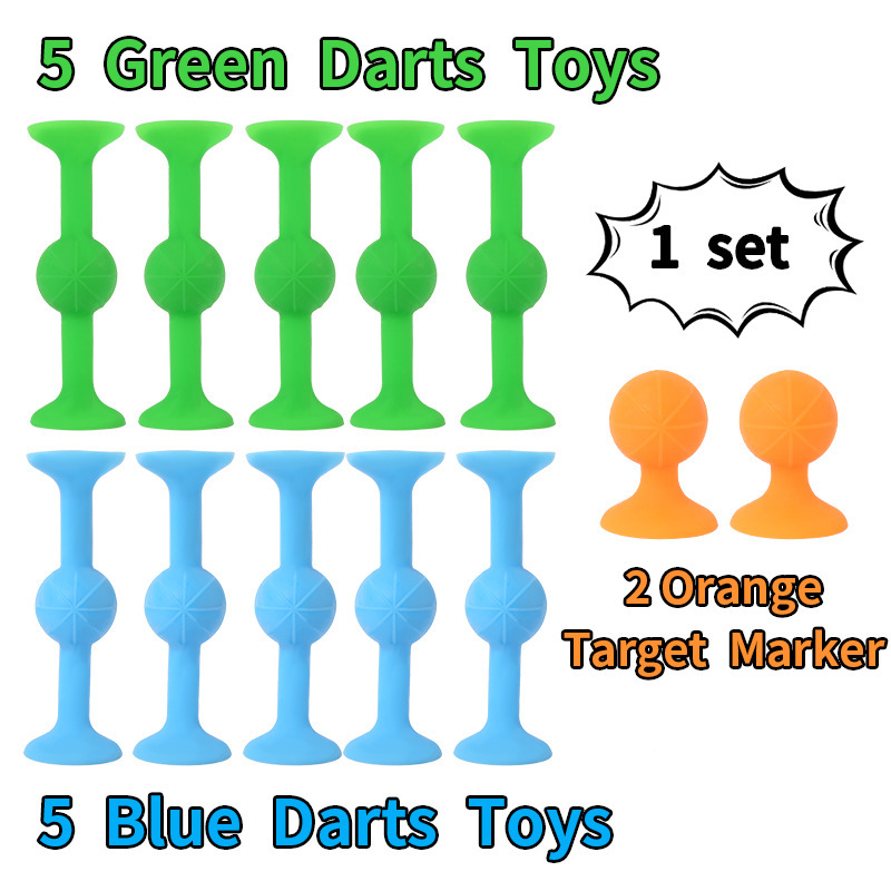 Cross-Border Hot-Selling Suction Cup Dart Toy Family Party Game Interactive Throwing Toy Suction Cup Toy