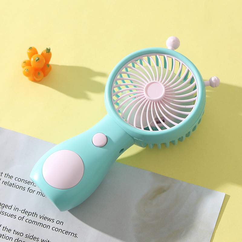 ソフト萌えかわいいカタツムリ手持ちミニ携帯充電ファンusb屋外ポケット小型ギフトファン|undefined