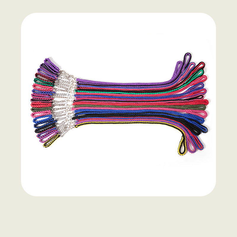 Fashion Nylon Color Block Leash display picture 4