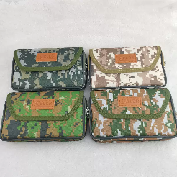 7inch New Large Oxford Cloth Mobile Phone Bag Wear Belt Waist Bag Outdoor Sports Construction Site Bag Manufacturer Spot Wholesale
