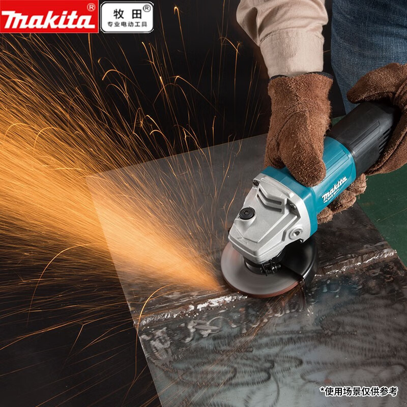 Mujer angular Makeda 850W cortador afilador angular 100mm herramienta eléctrica M9513 M