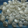 12mm shell pearl pearl pearl 19mm single -hole shell shell shell beads ABS imitation pearl accessories imitation shell beads