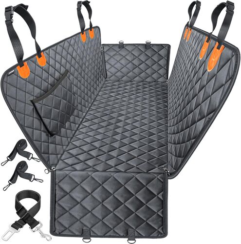 Cross-border pet car mat waterproof and stain-resistant pet car seat mat rear car pet mat pet dog mat wholesale