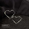 Silver needle, fashionable retro earrings, wholesale