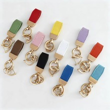 汽车钥匙圆扣马上有钱摩托车小车高档锁扣挂件男女高级感包包挂饰