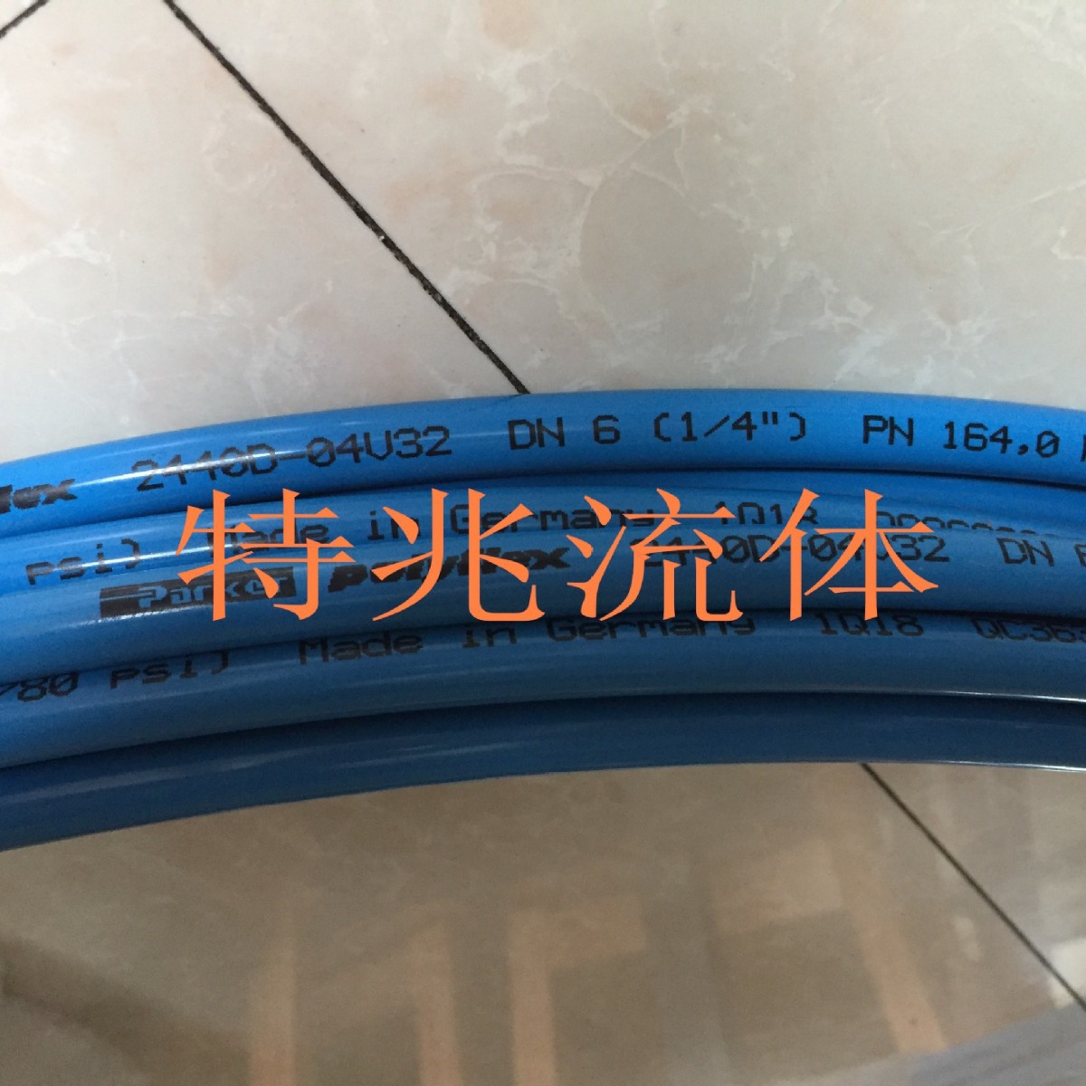 美国进口派克高压软管 现货供应 内径4mm 压力1400公斤 PK140-4