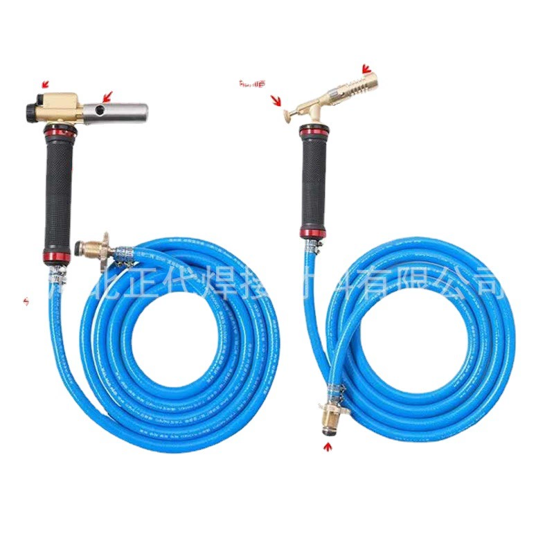 Пистолет-распылитель сжиженного газа на материке Бытовой полностью медный сварочный пистолет Медная трубка Электронный газовый баллон Пистолет-распылитель Эксперт по трансграничной сварке