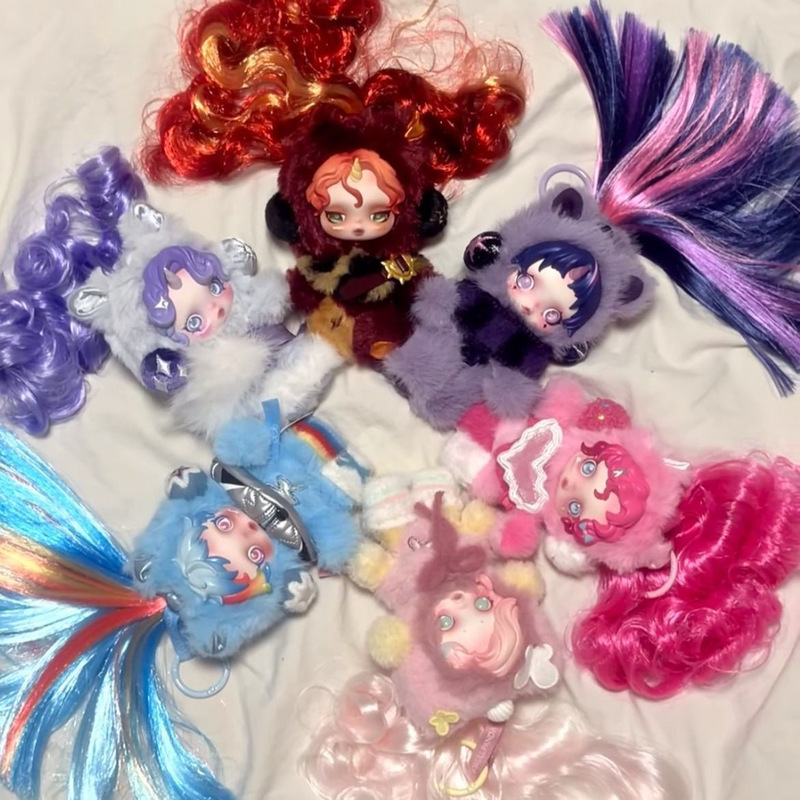 New Trendy Toys Sp Series My Little Pony Collaboration Series Rarity Twilight Sparkle Vinyl Plush Blind Box Gift Wholesale