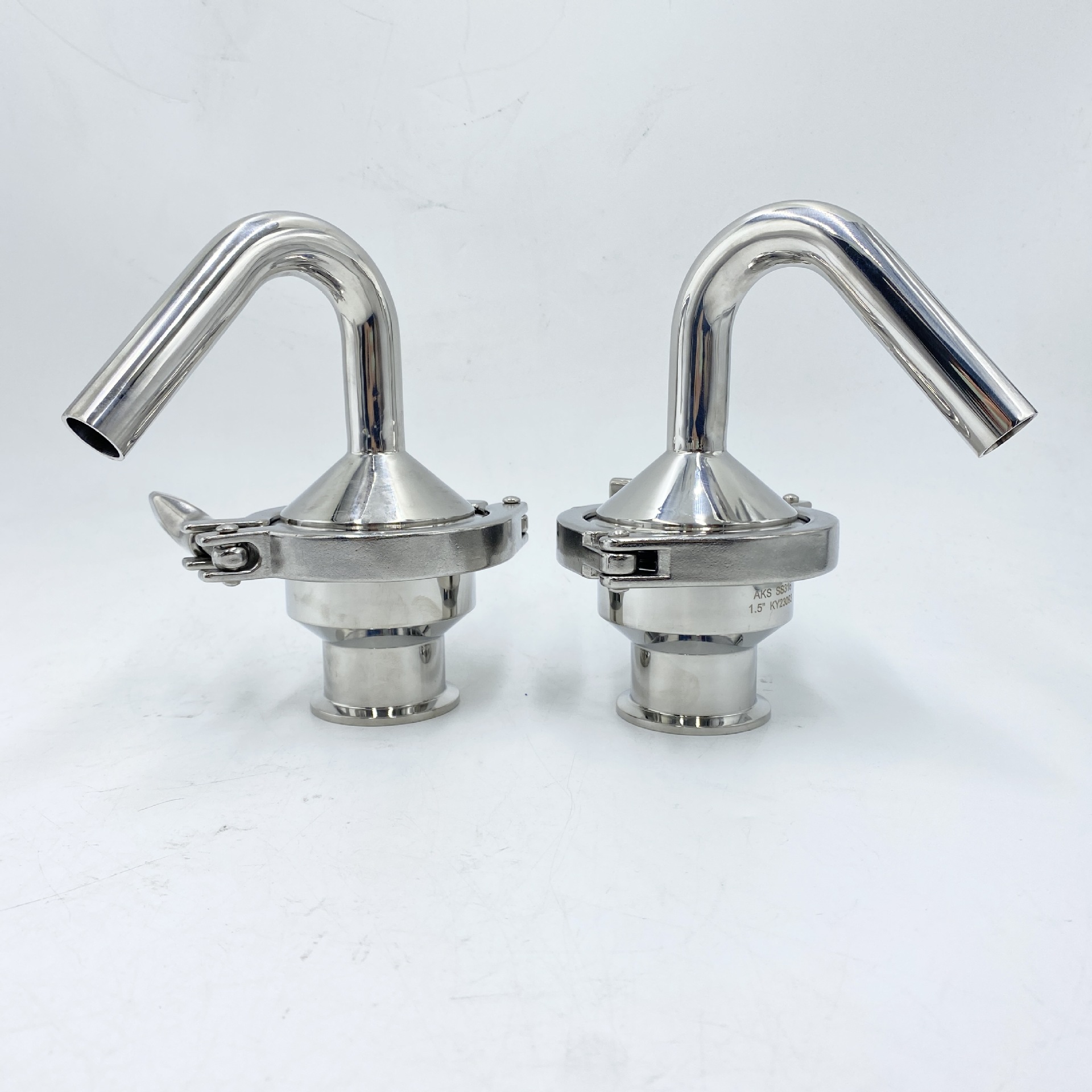 厂家直销！不锈钢卫生级浮球式排气阀 自动快装排气阀内置四氟球