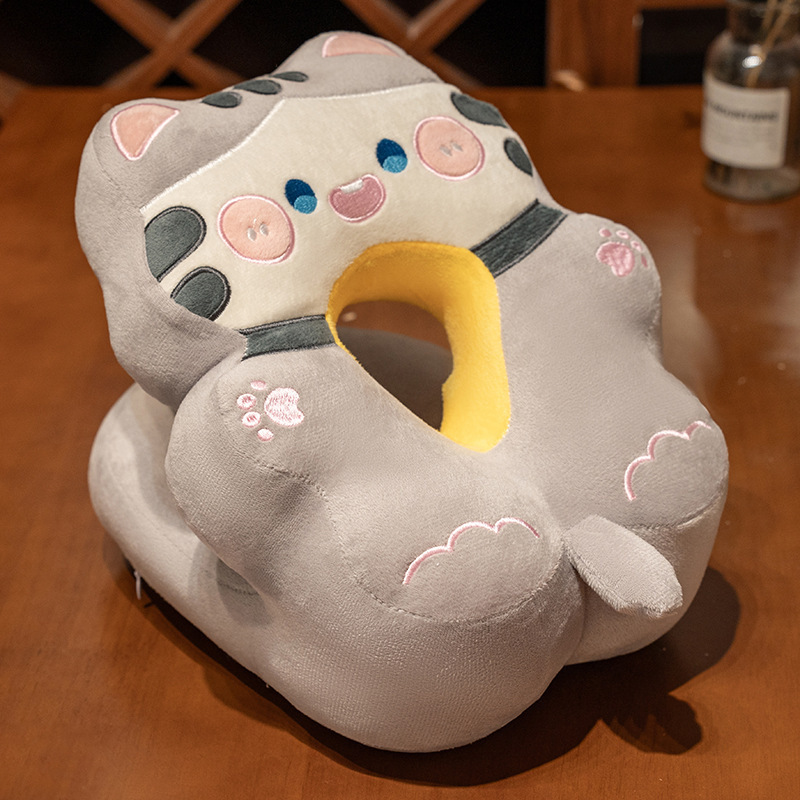New-Gray Cat(V자형 뒷면 아이스 실크 원단)에는 담요가 포함되어 있지 않습니다.