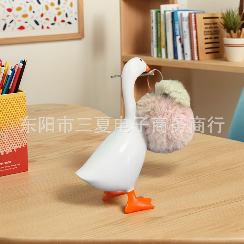 クロスボーダーアヒル収納クリエイティブ diy マグネットアヒル装飾品樹脂装飾デザインアヒルかわいいシミュレーション|undefined