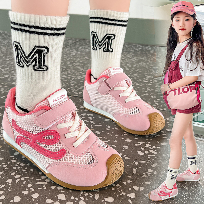 Zapatos para niñas primavera y otoño 2025 nuevos zapatos Forrest Gump para niñas