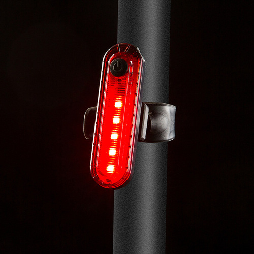 New High Bright Waterproof Rechargeable Bicycle Tail Light Outdoor Night Riding Portable Safety Warning Light Cycling Accessories Wholesale