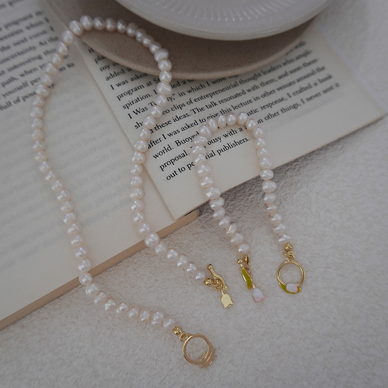 Simple Style Flower Freshwater Pearl Women's Necklace display picture 6