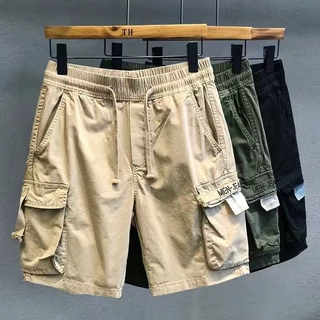新款工装裤短裤男士运动裤韩版潮流夏季休闲裤宽松百搭五分裤批发