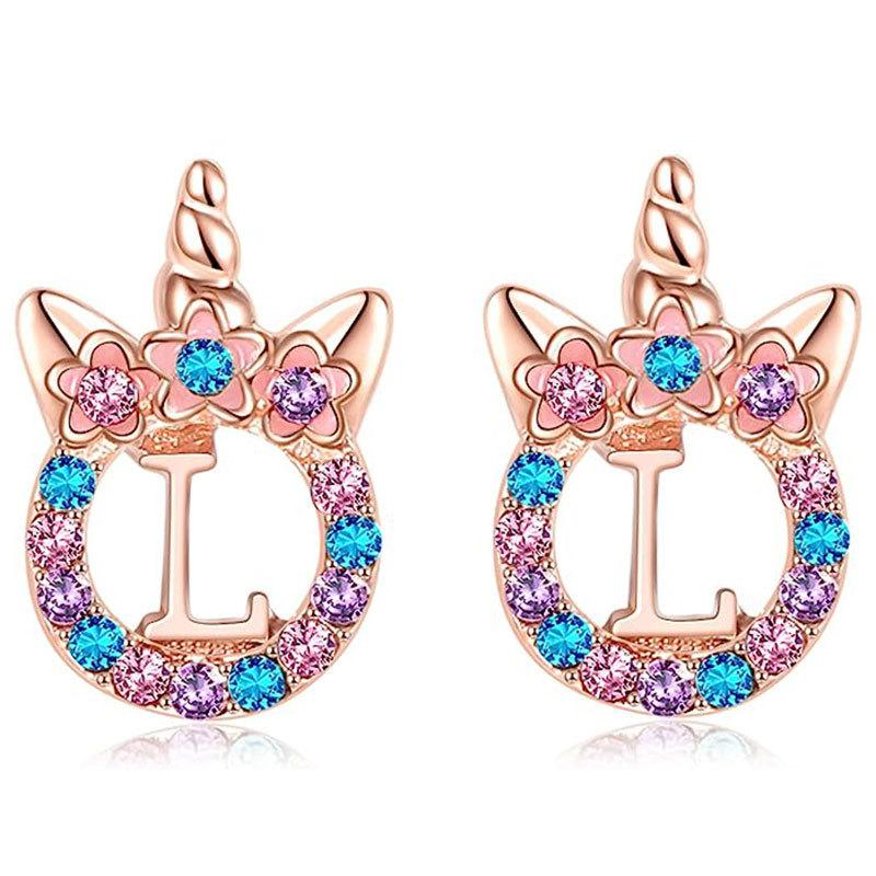 earrings with letters