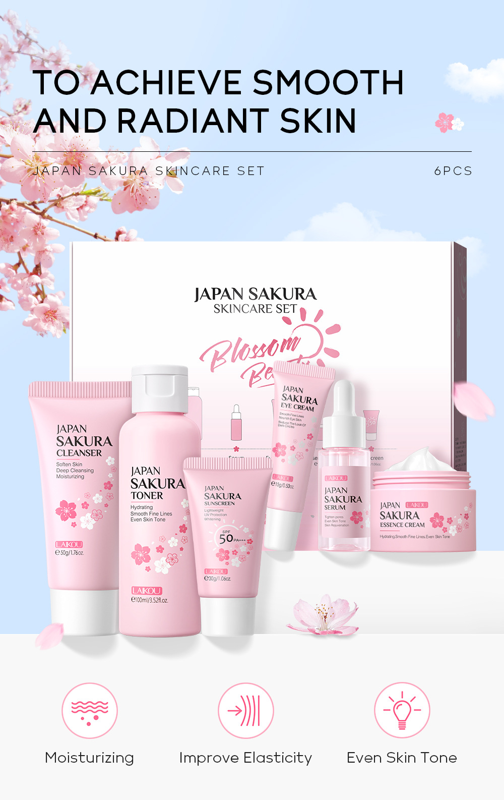 LAIKOU Cherry Blossom Set 2
