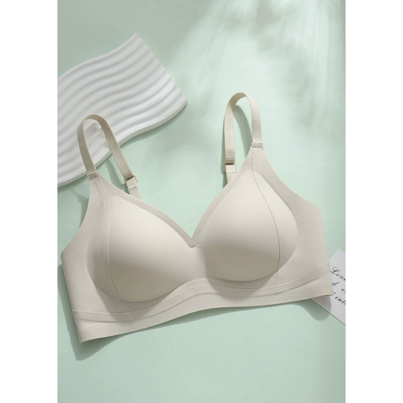 Wireless bra, thin underwear, supporting push up bra, sexy bra top