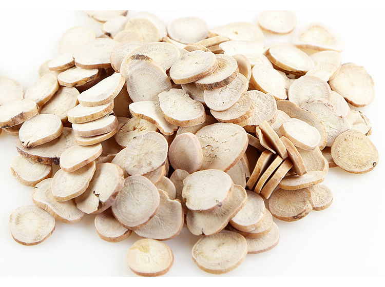 Premium White Peony Root Bai Shao 500g Sulfur-Free Dried Slices for Decoction and Powder key features