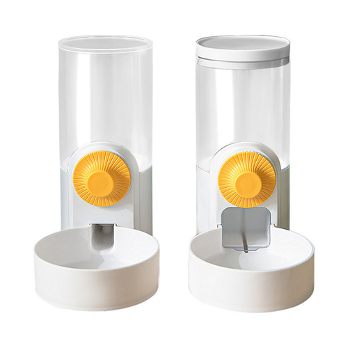 Hanging cage automatic water fountain dog hanging cat and dog cage cat water dispenser feeder dog bowl pet supplies