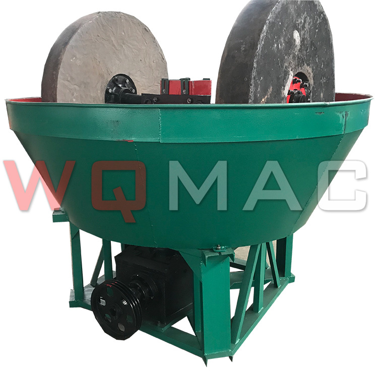 碾金机湿碾机YM-1200电碾子研磨选金设备全自动生产线现货出售