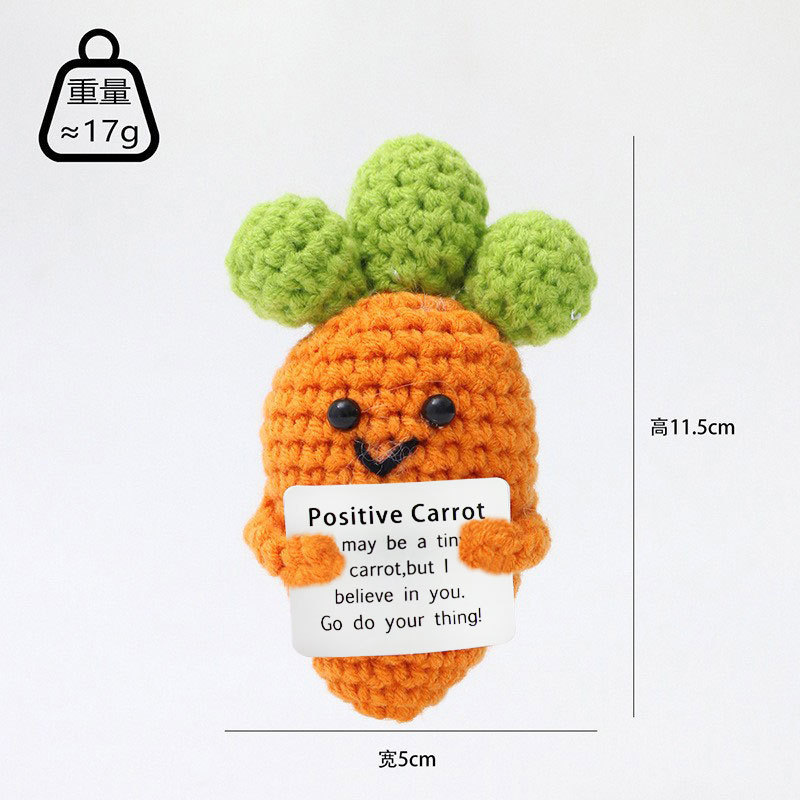 Thin three-leaf radish P card