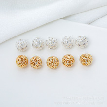 14k����ɫ��ͨ���U�Ր��Ļ���ɢ��diy������朸����Ʒ���