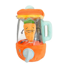 跨境亚马逊新创意 Plush Carrot Juicer Toy毛绒胡萝卜榨汁机玩具