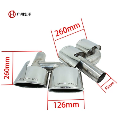 Model Amg Exhaust Tips Direct from — Car muffler