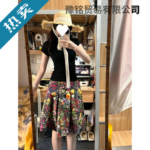 �r�����b��ɫ��������T��Ů2025�ļ��¿��黨����ȹ����ȹ�ɼ���