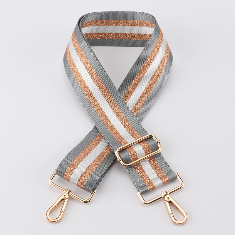 Polyester Stripe Bag Strap display picture 9