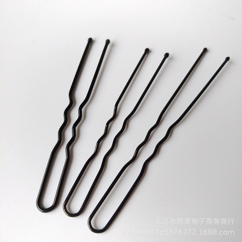 Cross-border Amazon U-shaped clip black hair bride female styling clip hair U-shaped clip factory outlet 2