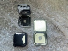 diy粉饼盒方形圆角小方盒1.5克遮瑕BB霜CC粉底盒替换腮红盒子分装