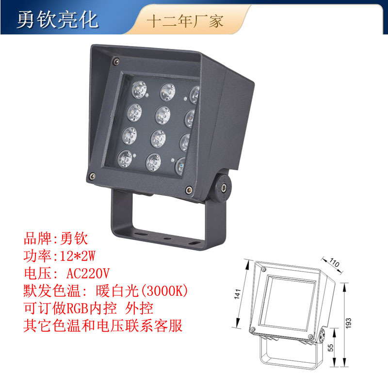 Slanted mouth model 24W