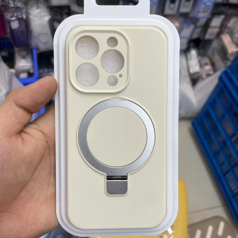 Ốp lưng điện thoại iPhone 17 Pro Max silicon lỏng, giá đỡ từ tính, bảo vệ toàn diện — [Đế nam châm màu đen ★ Silicon lỏng], [Đế từ màu xanh Yuanfeng ★ Silicon lỏng], [Đế từ màu hồng ★ Silicon lỏng], [Đế nam châm màu xanh đậm ★ Silicon lỏng] chi tiết 21