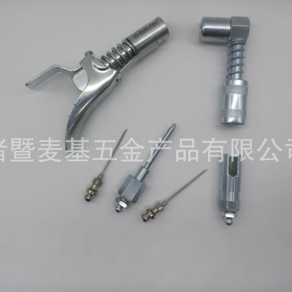 黄油枪打油工具6件套黄油枪配件油脂枪耦合器外贸款工程机械配件