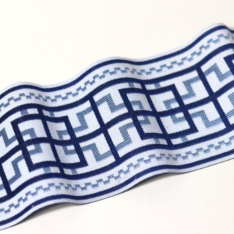 Ancho 9CM nueva cortina china costura borde sofá almohada cojín mesa bandera silla funda jacquard borde cinturón