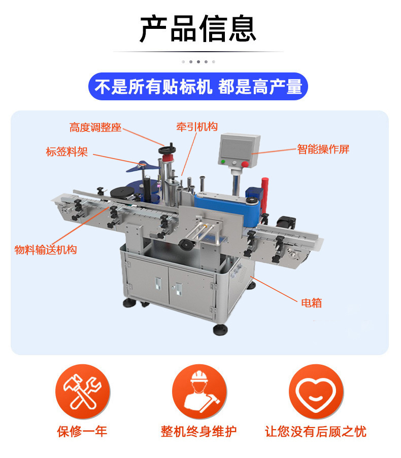 圆瓶细节标注