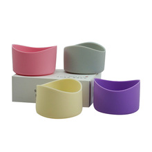 厂家直销不规则硅胶杯套保温杯套儿童杯套硅胶加厚款玻璃杯保护套