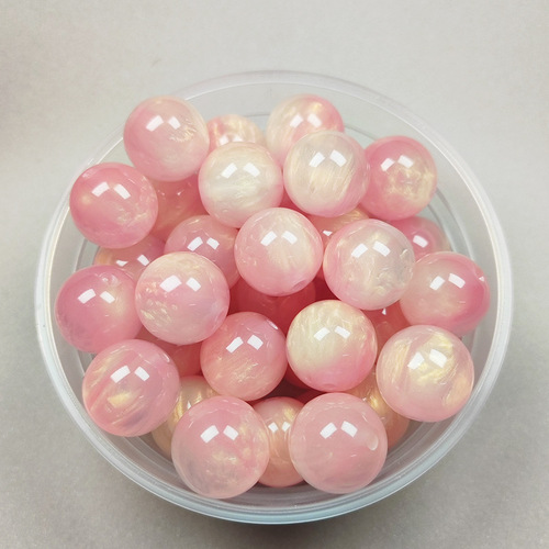 Resin Imitation Tiger Eye Stone Cloud Beads Colored Light Fine Sparkling 16mm Straight Hole Loose Beads DIY Bracelet Buddha Beads Bead Accessories