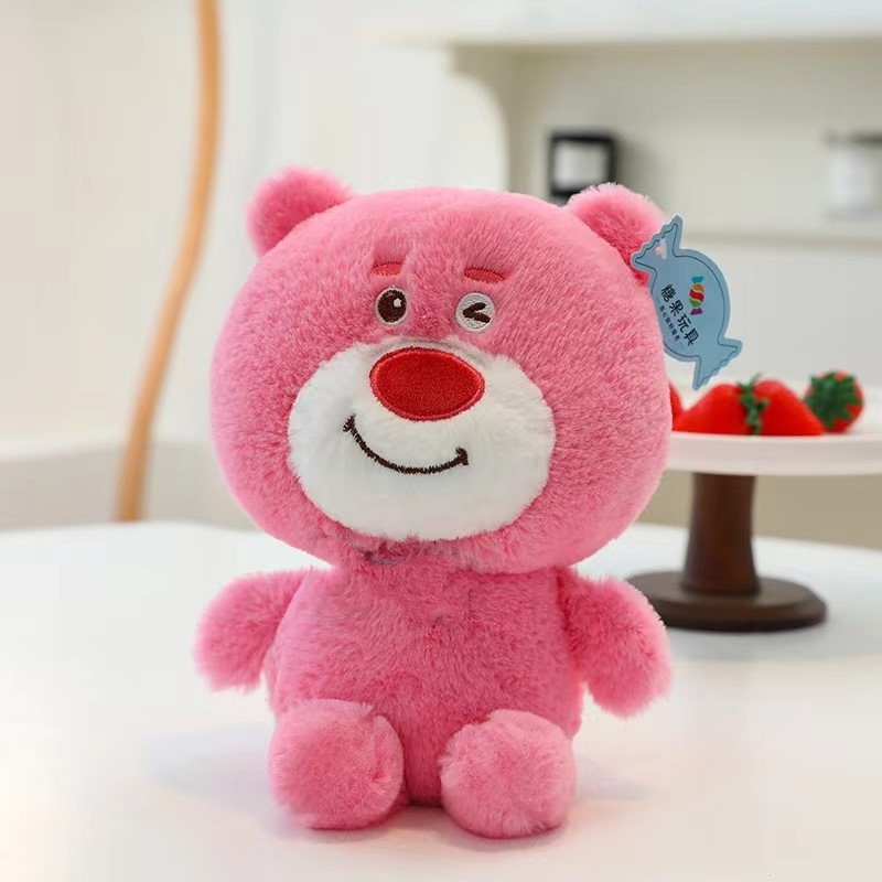Juguetes de peluche lindos muñecas de frutas almohada muñeca agarra muñeca boda tira muñeca de tela muñeca estand juguetes regalos