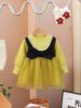 Children's spring skirt girl's, small princess costume, baby dress, evening dress, autumn, special occasion clothing