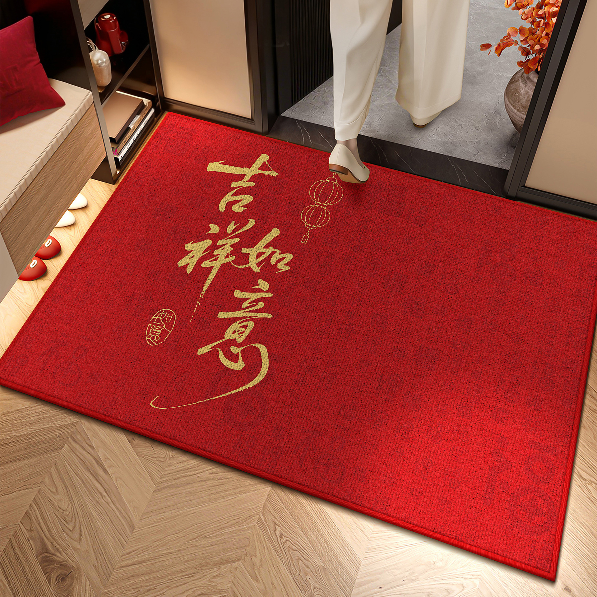 Alfombra de piso en la puerta de entrada alfombra de pie en la puerta de entrada de alta calidad alfombra roja en el vestíbulo de la nueva alfombra de entrada de seguridad 2025