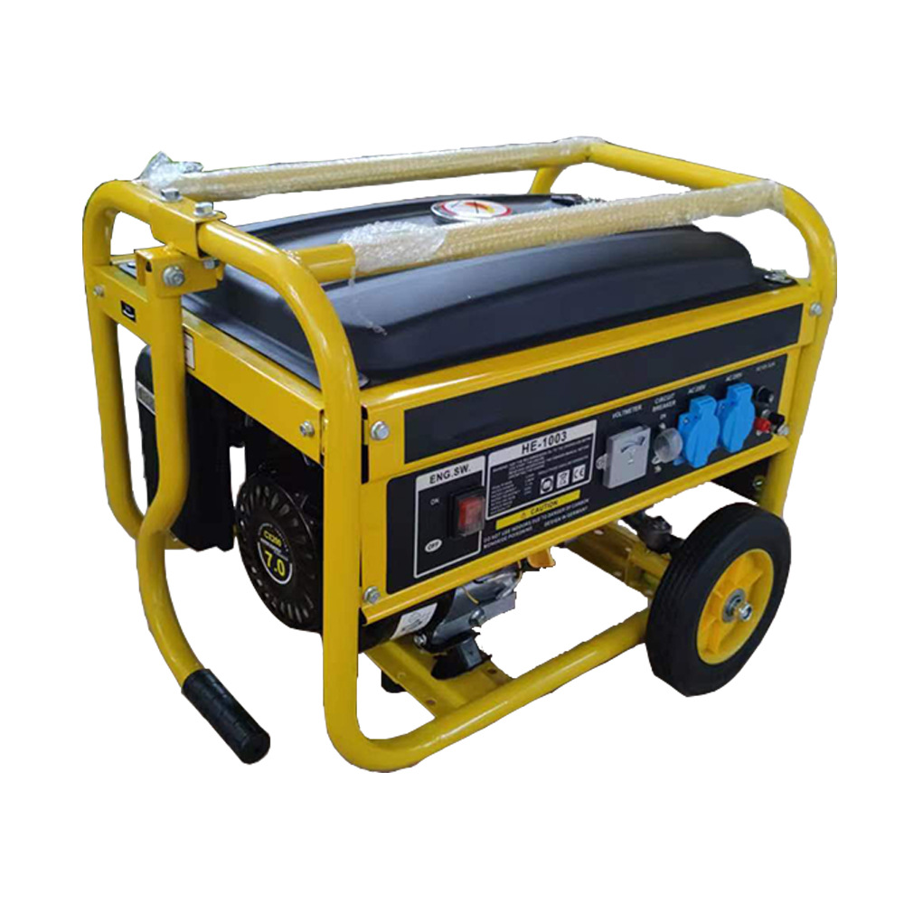 2/3kw汽油发电机7HP新款式外贸批发应急发电户外施工家庭备用省油