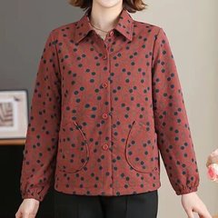 时尚休闲女装妈妈装外套上衣人性化的设计和多种功日常通勤款