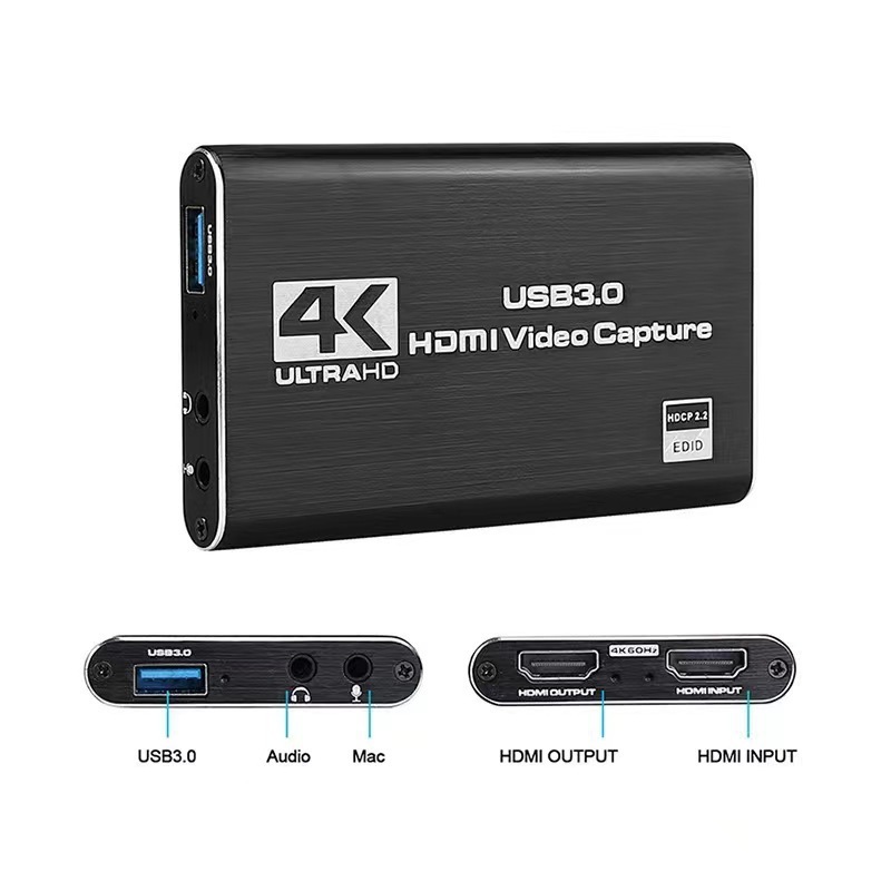 クロスボーダーUSB3.0キャプチャカードhdmi4kビデオキャプチャカードゲーム生中継キャプチャカード録画ms2131|undefined