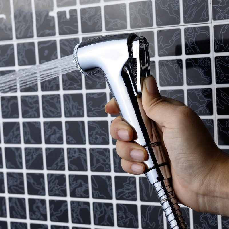 Household toilet spray gun, faucet, high-pressure pressure-increasing nozzle, bathroom toilet water gun, feminine wash, companion flushing device Item Picture