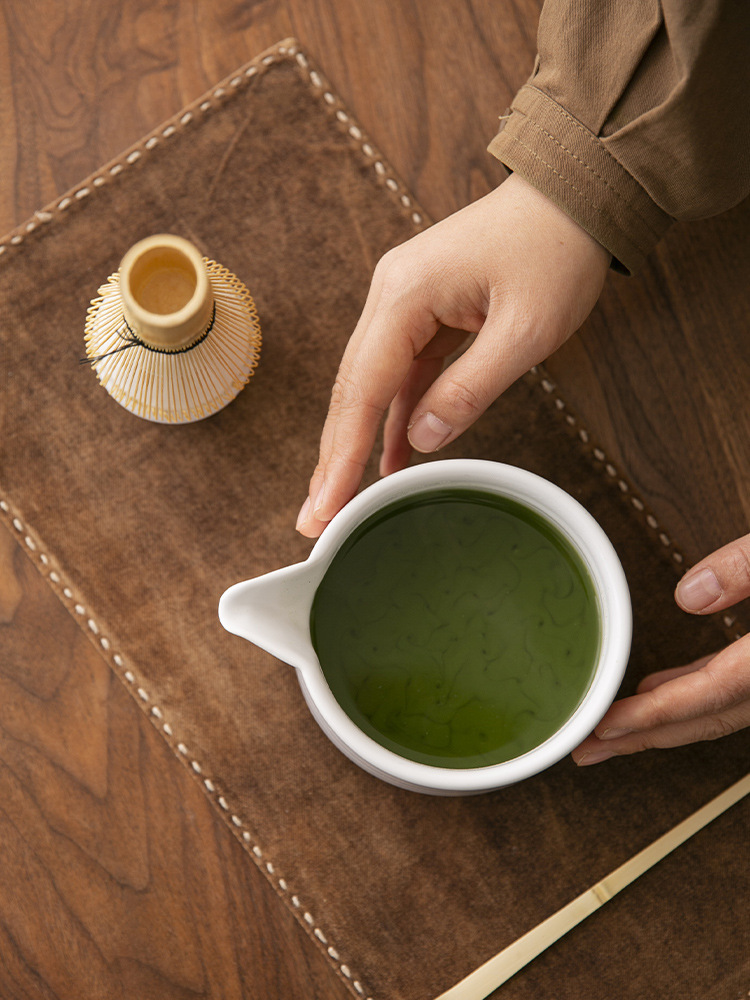 Ceramic Matcha Whisk Stand For Japanese Tea Ceremony Bowl Set_voghion.com